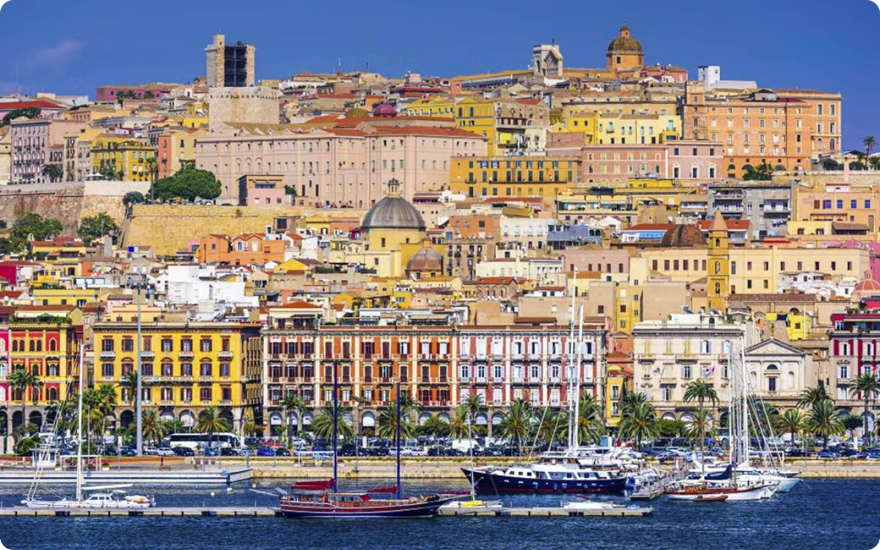 Orla marítima de Cagliari