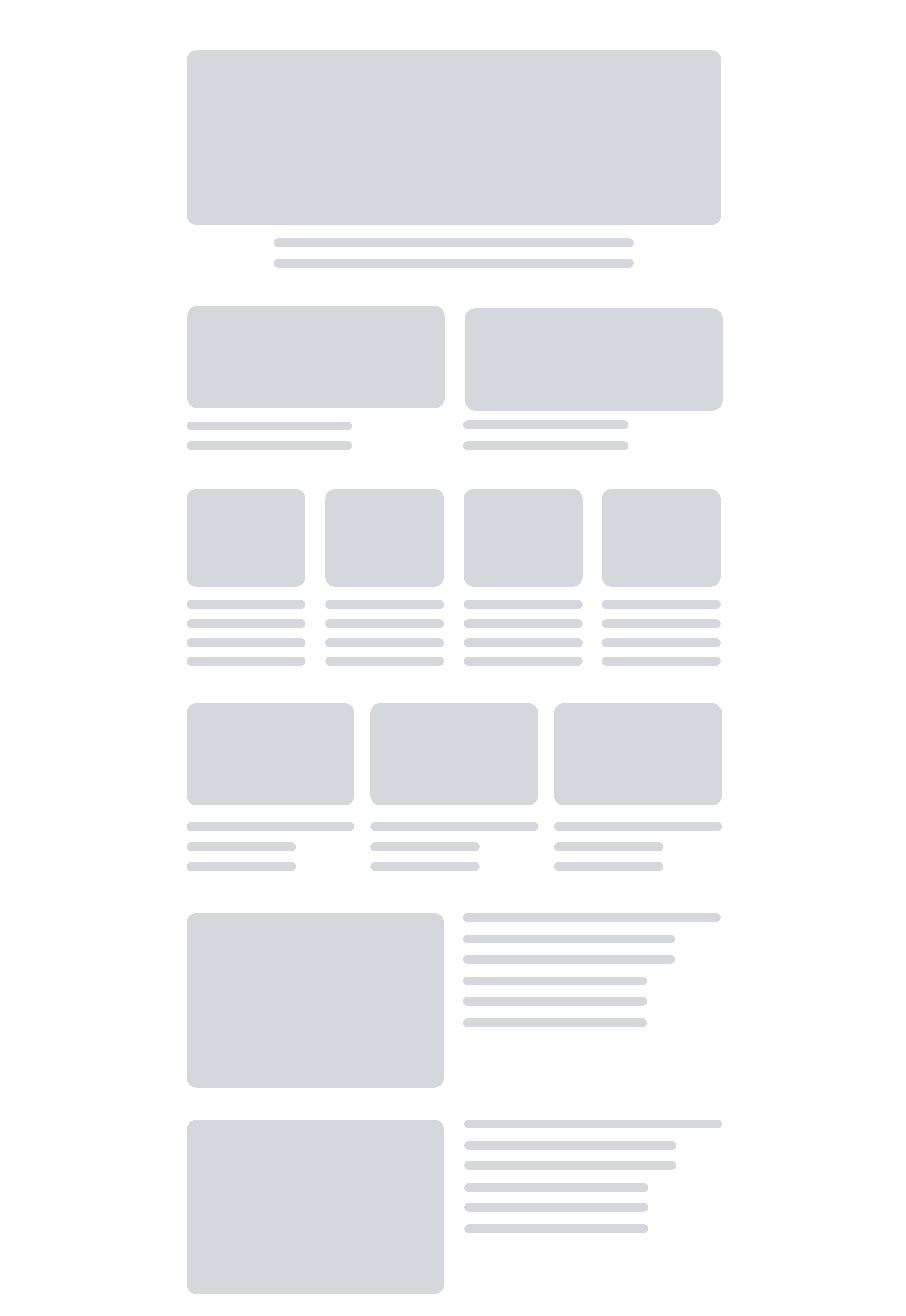 Desktop page content