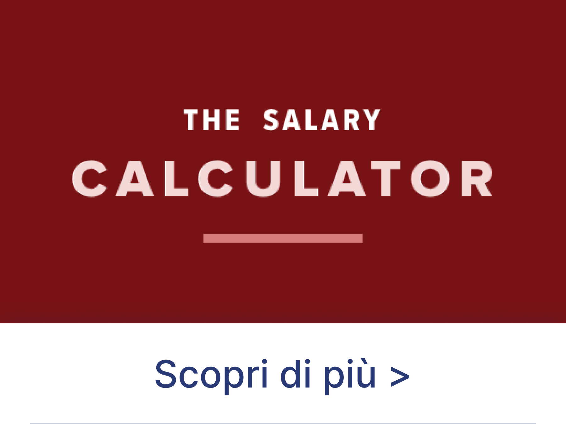 The Salary Calculator